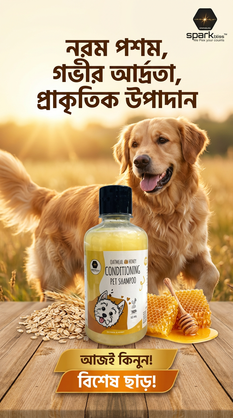 Alore Via - Pet Insect Repellent Shampoo & Conditioner | For All Pets | পেট শ্যাম্পু