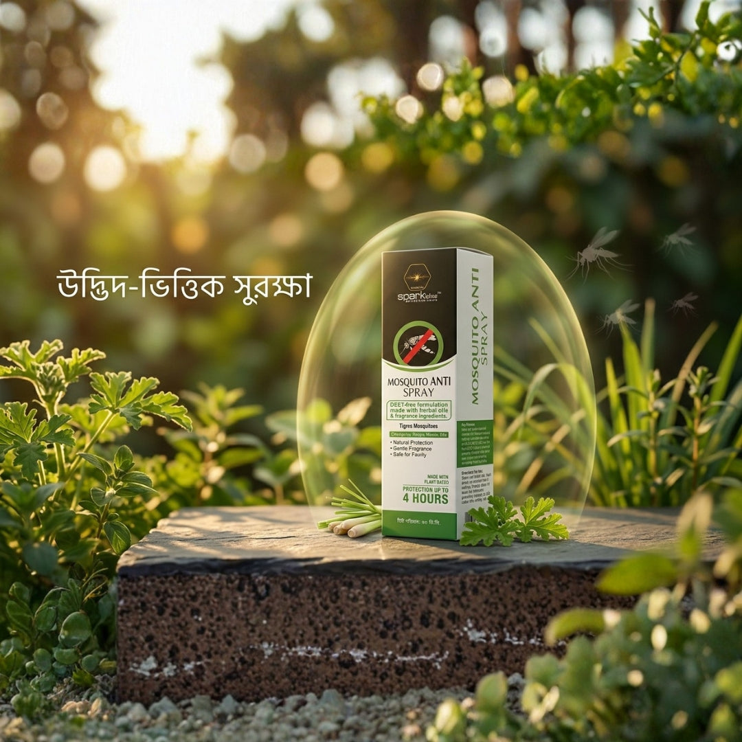 Alore Via - Herbal Mosquito Spray – Plant Based Mosquito Protection in Bangladesh