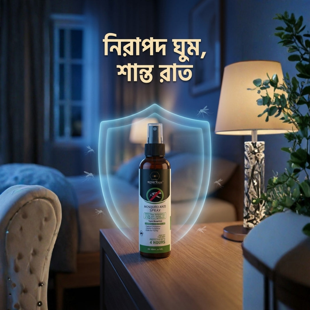 Alore Via - Herbal Mosquito Spray – Plant Based Mosquito Protection in Bangladesh