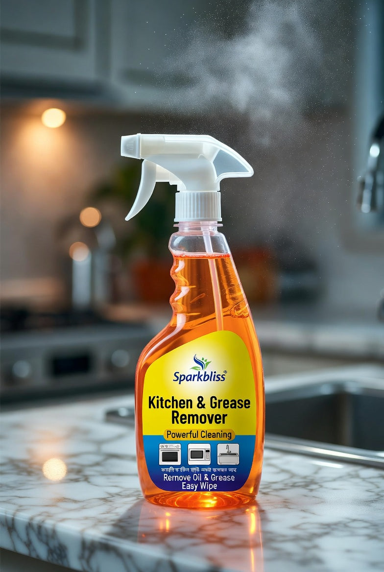 Alore Via - Kitchen Grease Cleaner Spray 450ml | Grill & Exhaust Fan | গ্রিজ ক্লিনার