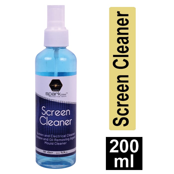 Alore Via - Screen Cleaner Spray 200ml | LED/LCD TV, Computer & Mobile | স্ক্রিন ক্লিনার