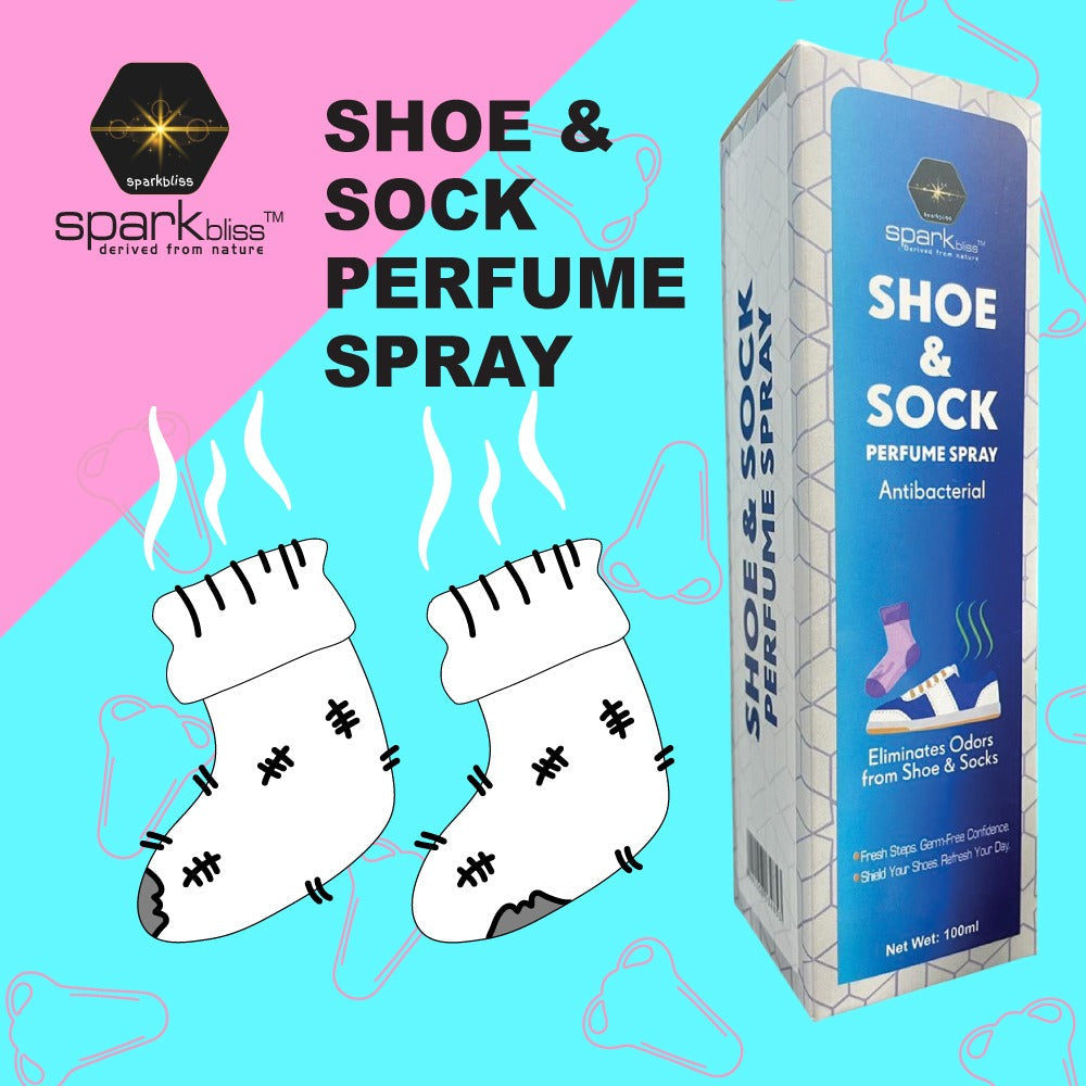 Alore Via - Shoe & Sock Deodorant Spray 100ml | Ocean Mist Antibacterial | শু ডিওডোরেন্ট