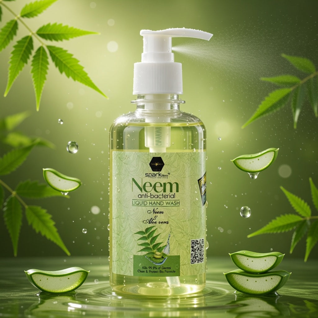 Alore Via - Tea Tree Antibacterial Hand Wash 250ml | Neem & Aloe Vera | টি ট্রি হ্যান্ড ওয়াশ