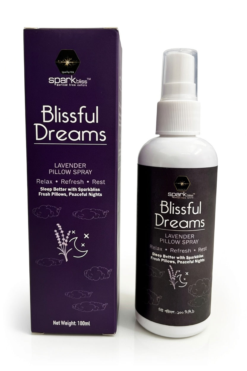 Alore Via - Lavender Pillow Spray 100ml | Aromatherapy Sleep Aid for Better Rest | পিলো স্প্রে