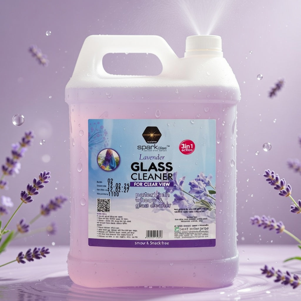 Alore Via - Glass Cleaner Spray | Ultra Shine for TV, Mirror & Car Windshield | গ্লাস ক্লিনার