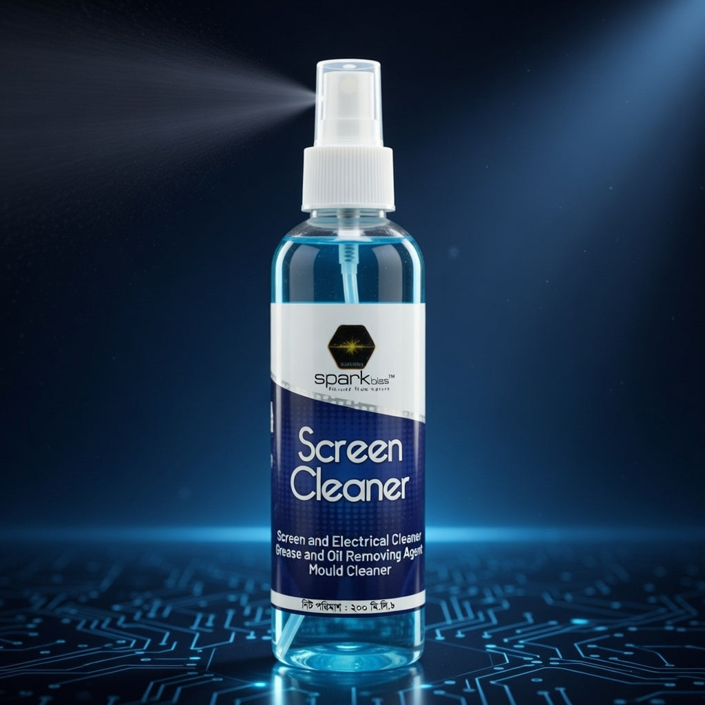 Alore Via - Screen Cleaner Spray 200ml | LED/LCD TV, Computer & Mobile | স্ক্রিন ক্লিনার