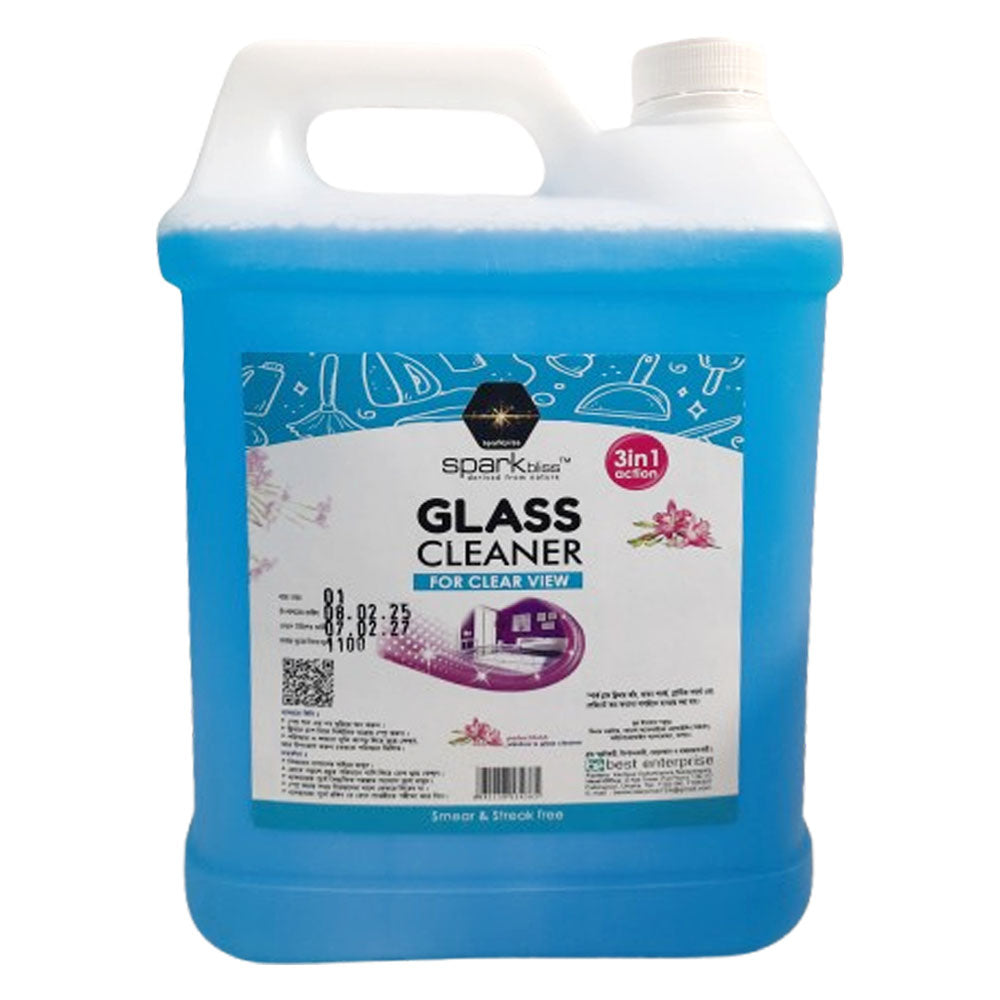 Alore Via - Glass Cleaner Spray | Ultra Shine for TV, Mirror & Car Windshield | গ্লাস ক্লিনার