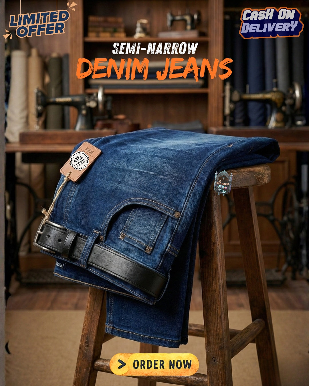 Original Denim Classic Version Jeans by BhaiSazzaD